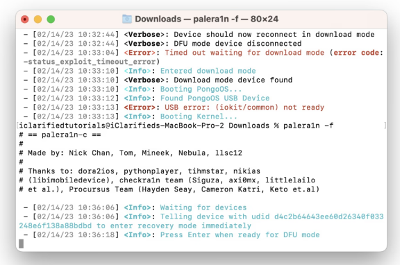 如何使用palera1n越狱？palera1n越狱 iOS 15.0 - 16.3.1教程